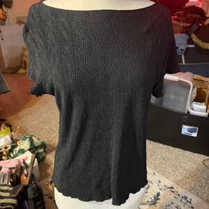 Connected-apparel Women's Black Blouse
